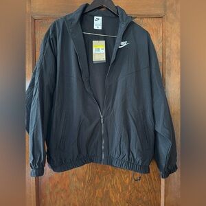 Black Nike Windbreaker